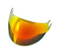 XYJTC Motocicleta Visera for LS2 OF562, repuesto de lente de casco Airflow, protector facial, accesorios for moto, diseño elegante.(Deep Red)