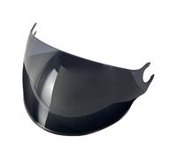 XYJTC Motocicleta Visera for LS2 OF562, repuesto de lente de casco Airflow, protector facial, accesorios for moto, diseño elegante.(Deep Black)