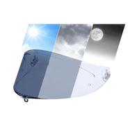 XYJTC Motocicleta Visera fotocromática for casco AGV K6 K6s, gafas, pantalla, parabrisas, accesorios, lentes autocromáticas