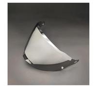 XYJTC Motocicleta Visera MX701 for casco de motocicleta LS2 Explorer, protección for motocross, rally, todoterreno, lente Ca-SCO, solar con corte UV (negro)(Silver)