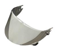 XYJTC Motocicleta Visera Race-R Pro GP 06 for casco SHARK, Carbon, Aeron, FIM y Speed-R (plateada, for uso diurno)(Revo Silver -for Day Night)