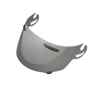 XYJTC Motocicleta Visera RR5 for casco ARAI RX-7, RX-7RV, Quamtum-J, Astro-IQ y Rapide-IR. Protección UV. Accesorios for de motocicleta (plateado, for uso diurno)(Light Black-For Day+Night)