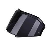 XYJTC Motocicleta Viseras originales LS2 FF900 Valiant II, abatibles 180 grados, con orificios for parches y lentes de repuesto adicionales (rojas)(Nero)