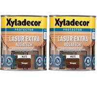 Xyladecor 250 Lasur Extra Mate Aquatech, Para madera Wengué, 750 ml (Paquete de 2)
