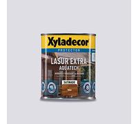 Xyladecor Lasur Extra Satinado Aquatech para madera Teca 750 ml