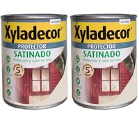 Xyladecor Protector para madera Satinado Sapelly 750 ml (Paquete de 2)