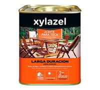 XYLAZEL 25580 Aceite para Teca Larga Duración, Varios Colores, 0.750 L