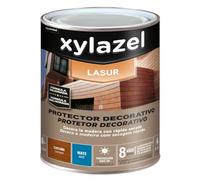 Xylazel Lasur Protector Decorativo al agua Mate Castaño 750 ml