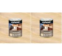 XYLAZEL Lasur Protector Decorativo al agua Mate Incoloro, 750 ml (Paquete de 2)