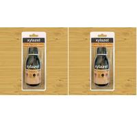 Xylazel Tinte al agua para Madera Castaño 150 ml (Paquete de 2)