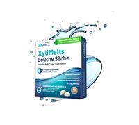 Xylimelts: boca seca 40 pastillas adherentes menta menta dulce| Alivia la sequedad bucal día y noche| Acción hasta las 8 horas | sin azúcar, xilitol| Discreto y natural| Probado clínicamente