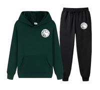 XYMCX Conjunto de chándal para hombre Targaryen: sudadera con capucha de manga larga y pantalones deportivos de 2 piezas, ropa deportiva suave y cálida.,Army Green-x_l