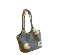 XYNM Bolso Bandolera Mujer Pequeño De Dibujos Animados para Mujer, Un Solo Hombro Gran Capacidad Viajero, Otoño E Invierno-Gris