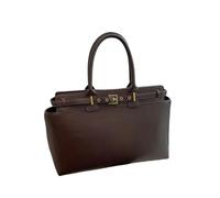 XYNM Bolso De Mujer Gran Tamaño, Retro Color Retro, Compras Invierno Capacidad, Último Diseñador Lujo Moda-café-43x25x15cm