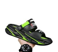 XYNM Chanclas Hombre Mujer Verano Sandalias Eva De para Hombre, Suela Suave Antideslizante, Resistente A Los Olores, Ideal Conducir Al Aire Libre, Uso Diario Parejas, Informal-negro-verde-36-37