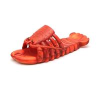 XYNM Chanclas Unisex 3d Langosta Novedad Diapositivas, Divertidas Sandalias De Langosta, Antideslizante Suave Pvc Playa Piscina Zapatos Partido Para Hombres Mujeres Más Tamaño