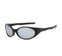 XYNM Gafas de Sol Polarizzata Ovale Sport Occhiali Da Sole Unisex Argento Specchio All'aperto