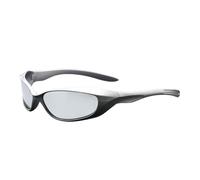 XYNM Gafas de Sol Polarizzata Ovale Sport Occhiali Da Sole Unisex Argento Specchio All'aperto