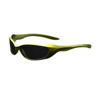XYNM Gafas de Sol Polarizzata Ovale Sport Occhiali Da Sole Unisex Argento Specchio All'aperto