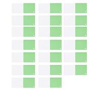 Xyntor 20Pcs Greeting Cards | 5 Unique Designs for Encouragement/Friendship/Inspiration | Blank Interior Cards 20 x 8.5cm | Single Color Cardboard Note Cards (green tree)