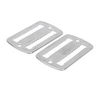 Xyntor 316 Stainless Steel Diving Buckle | Serrated Lock for Weight Belt Security | Marine - Defying Buckle for Scuba Diving/Snorkeling/Water Sports | 2 Pack Belt Keepers