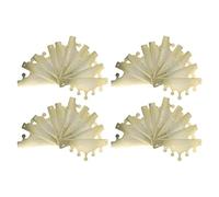 Xyntor 40pcs Paper Crowns | Cute Shape Party Hats for Birthdays/Graduations/Welcoming Celebrations | Decorative Paper Crowns 22.5x11.5cm (Gold HMS2207122)