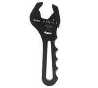 Xyntor Adjustable Wrench for Tubing | Aluminum Alloy Spanner with Scale & Wavy Grip | AN3 to AN16 Portable Tool for Auto Repair/Hydraulic Systems/DIY Maintenance