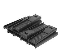 Xyntor Alto Saxophone Mouthpiece Clips | 10 Pack High Hardness Plastic Mouthpiece Holders | Sturdy Clarinet Accessories for Musicians/Students/Band