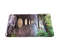 Xyntor Bathroom Slip - Proof Mat | Botanical Pattern Skid - Proof Bottom | Soft Doormat for Entryway/Kitchen/Laundry | 4 Sizes, Non - Fading Non - Shed Polyester (50 * 80)
