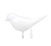 Xyntor Bird Wall Hooks for Hanging | High - Quality Coat Hat Towel Hanger | Space Saving Home Decor for Bedroom/Bathroom/Entryway | Handmade Bird Decor with Smooth Finish (White)