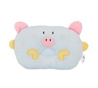 Xyntor Cute Cartoon Pig Pillow for Cats & Dogs | Cervical Spine Support & Comfortable Sleeping | Pet Pillow for Bed/Sofa/Car | Soft Cloth Material, 3 Colors (Azul)