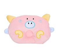 Xyntor Cute Cartoon Pig Pillow for Cats & Dogs | Cervical Spine Support & Comfortable Sleeping | Pet Pillow for Bed/Sofa/Car | Soft Cloth Material, 3 Colors (Rosa)