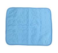 Xyntor Dog Cooling Mat | Breathable Ice Silk Pad for Hot Dogs | Portable Pet Cooling Mat for Home/Car/Travel | Machine Washable & Foldable (Metro)