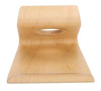 Xyntor Double - Sided Walnut Phone Stand | Tablet & Mobile Holder for Desk/Office/Home | Authentic Wood Phone Dock with Polished Perimeter | Universal Device Stand (Light)