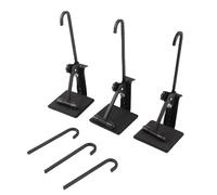 Xyntor Fireplace Hanger Hook | Multipurpose Sturdy Iron Hook for Wreaths/Stockings/Decorations | Lightweight Decorative Mantel Hook for Holiday Home Party
