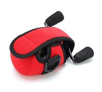 Xyntor Fishing Reel Cover | EVA Protective Pouch for Rotating/Baitcasting Reels | Sturdy Reel Bag with Accessory Buckle | Universal Fit for Enthusiast & Casual Fishermen