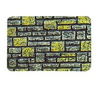 Xyntor Floor Mat with Grip | High - Density Soft Fabric for Excellent Comfort | Absorbent Doormat for Kitchen/Living Room/Bedroom | Machine Washable, Sturdy Stitched Edges (40 * 60cm)