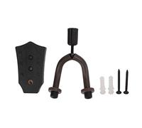 Xyntor Guitar Wall Hanger | Sturdy ABS & Iron Hook for Acoustic Guitar/Ukulele/Bass | Secure Wall Mount with Soft Rubber Protection for Music Room/Studio/Store