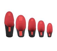 Xyntor Juego de Bolsa para Lentes de cámara |Funda Protectora de Neopreno a Prueba de Golpes de 5 uds para Lentes SLR/DSLR/sin Espejo |Cierre de Gancho y Bucle, 5 Tallas S - XXL