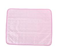 Xyntor Pet Cooling Mat | Ice Silk Dog Cooling Pad for Summer | Absorbent & Foldable Mat for Kennels/Cars/Floors | Safe Machine Washable Pet Pad (S)