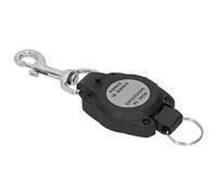 Xyntor Retractable Diving Keychain | Reinforced Security Rope & Stainless Steel Hook | Secure Tether for Scuba Gear/Cameras/Tools | Lock Switch, Oxidation Tolerant