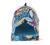 Xyntor Soft Hanging Hamster Bed | Removable & Washable Fleece Resting Spot for Small Pets | Warm House for Sugar Gliders/Rabbits/Birds | Canvas with Zipper (17 * 15CM)