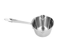 Xyntor Stainless Steel Butter Warmer Pot | 2 Spouts for Even Heating & Easy Pouring | Milk/Chocolate/Sauce Melting Pot | Quick Heating 304 Stainless Steel Design (120ML)