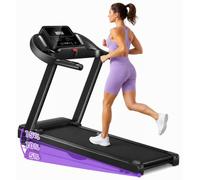 Xyphoril Cinta de Correr Plegable con Inclinación Manual 15%, Motor Brushless 3.0HP, Velocidad 14KM/H, Superficie de Carrera 102×39CM, 12 Programas, Sensor de Pulso, Capacidad 140KG