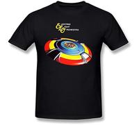 XYREN Qp6Ker Men's The Very Best of Electric Light Orchestra Elo Camiseta negra, Negro , 3XL
