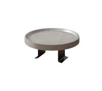 XYRTHSKO Bandeja Redonda Impermeable for reposabrazos de sofá móvil Ajustable, Compatible con Soporte Lateral for el Brazo del Que Ahorra Espacio(Gray)