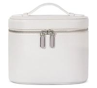 XYRTHSKO Compatible con bolsa de maquillaje, estuche viaje compartimentos y asa, organizador cosméticos portátil, artículos tocador(Beige(8 5.5 6 In))