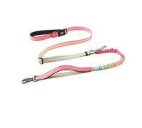 XYRTHSKO Compatible con Correas antiexplosiones for Mascotas al por Mayor, Cruzadas for Correr, Libera Tus Manos, Perro y Cinturones(Orange and Pink Grad)