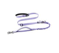 XYRTHSKO Compatible con Correas antiexplosiones for Mascotas al por Mayor, Cruzadas for Correr, Libera Tus Manos, Perro y Cinturones(Light Purple)