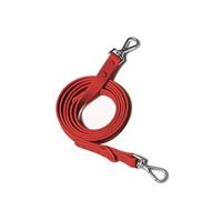 XYRTHSKO Compatible con el Juego de Cuatro Correas for Pecho y la Espalda Perros, a Prueba mordeduras, Impermeable, for Grandes pequeños, Correa PVC for Mascotas T027(Red)